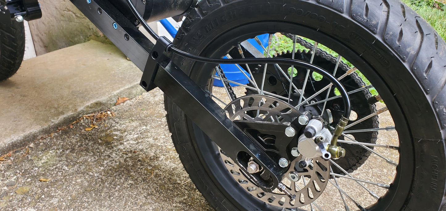 Rear Pitbike Brake Line Guide (Square)