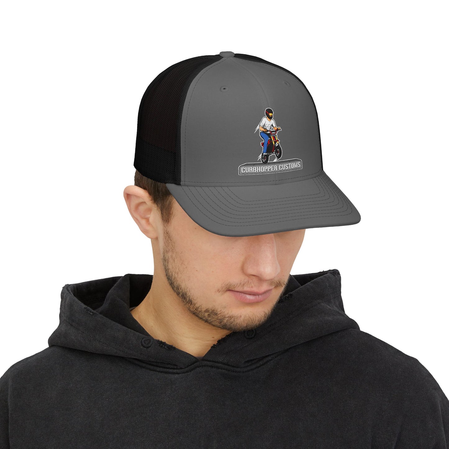 Jump Man Snapback Trucker Cap
