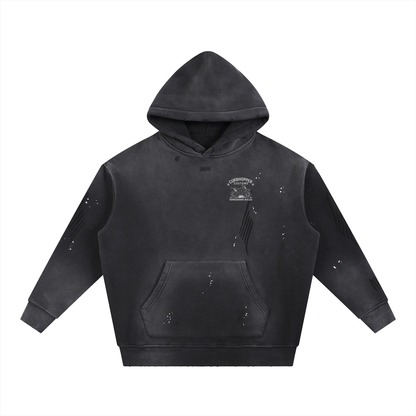 Distressed "Homegrown Builds" Hoodie