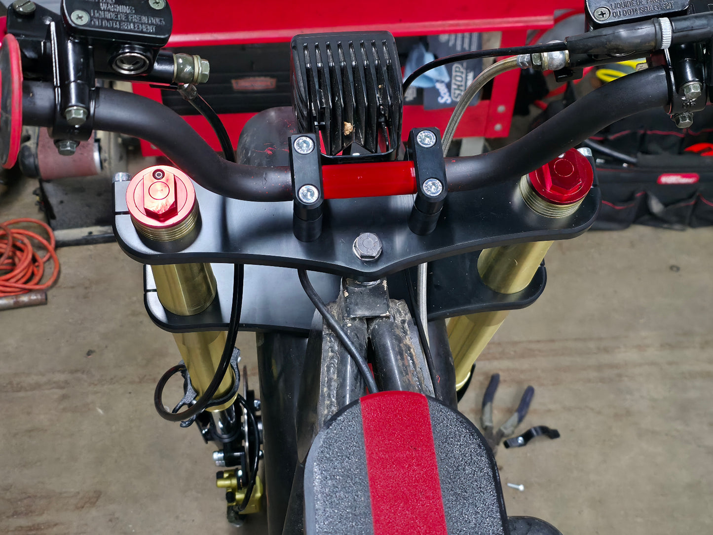 45/48 Minibike Triple Clamps